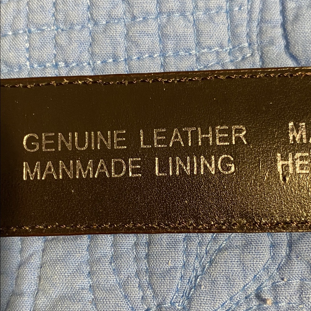 Dockers Brown Leather Belt - Picture 5 of 5